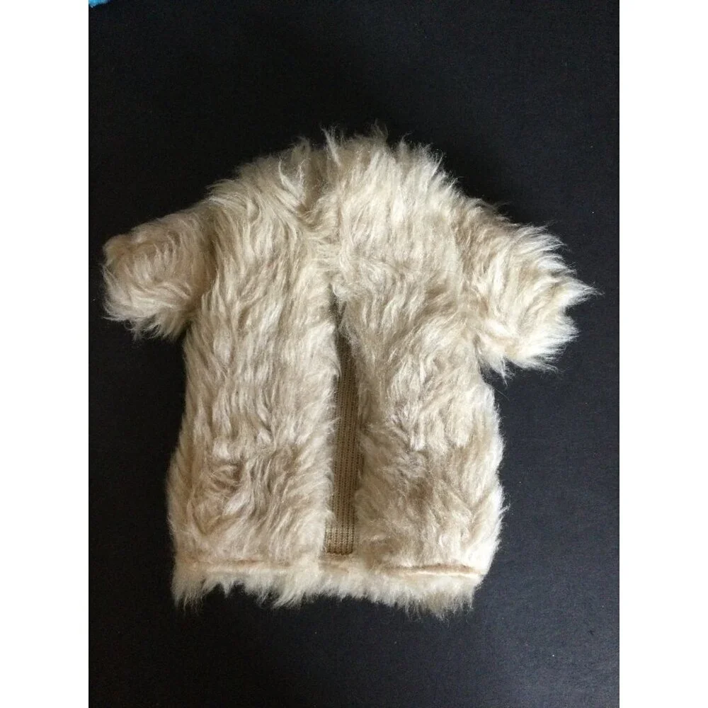 Vintage Barbie Skipper Doll Clothes Lot 6 Dresses 80s jacket fur coat fuzzy robe